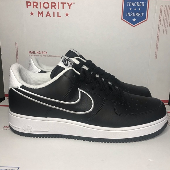 nike air force 1 07 black leather